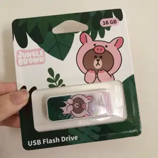 🔥全新正版 超可愛 Line Friends 熊大 USB 隨身碟 宇瞻科技