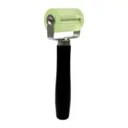 Silicone paint roller with wooden intake
