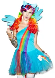 Rainbow Dash Costume Set