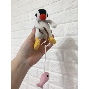 「胖man藏屋」Pingu 企鵝家族 拉環震動娃娃 玩偶 擺飾