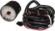 AutoMeter Auto Meter P321128 Gauge, Rail Press, 2 1/16", 30Kpsi, Stepper Motor W/Peak & Warn, Wht/Blk, Spek-Pro