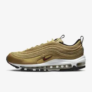 【NIKE 耐吉】休閒鞋 運動鞋 WMNS NIKE AIR MAX 97 OG 女鞋 金(DQ9131700)