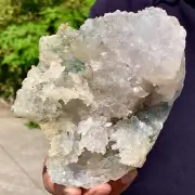1.24LB Healing of natural visual crystal quartz cluster mineral specimens