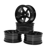 4Pack Universal 1/10 Aluminum Alloy RC Car Crawler Hex Hub Wheel Rims Parts F
