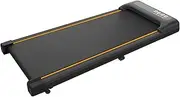 Ouroad Walking Pad Treadmill,Under Desk Walking Jogging Running Machine with LED Display Flat Treadmill for Home Office Apartment
