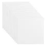 4x4" Canvas Boards for Painting, 12Pack 100%Cotton Blank Canvas Panel, White