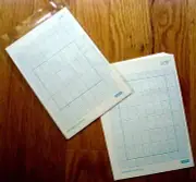 10 Grid Paper for All 30-stitch Pattern Punch Card Knitting machine