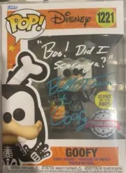 Bill Farmer Signed “Goofy" #1221 Funko Pop! Vinyl Figure