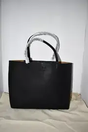 Tory Burch McGraw Tote in Black/Gold #1522210 0823 NWT