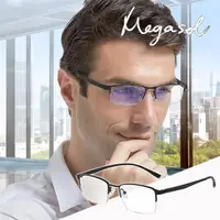 在飛比找momo購物網優惠-【MEGASOL】濾藍光抗UV輕薄鏡框老花眼鏡(視野清晰.時