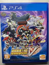 在飛比找Yahoo!奇摩拍賣優惠-(便宜賣~)PS4遊戲 超級機器人大戰 V 中文版