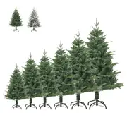 Artificial Christmas Tree PVC&PE Multi Sizes with/without Flocked Snow vidaXL