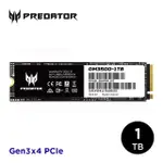 ACER PREDATOR GM3500 1TB M.2 2280 PCIE GEN3X4 SSD固態硬碟