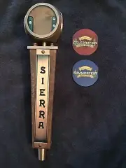 Sierra Beer Tap Handle! New! Comes with 2 Labels!