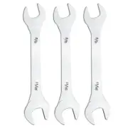 3pcs Double Open End Thin Wrench 5/8" × 11/16" SAE U-Shaped Spanner