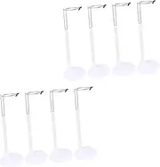 Totority 8pcs Doll Holder Bracket Plastic Doll Display Stand for Collectors and for Displaying