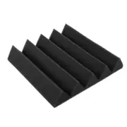 10 pcs acoustic foam panels acoustic plates studio foam padding black