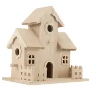 Pet Bird Nest Home Adornment Feeders for Outdoors Decorative House Child