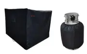 Gas Fire Pit Cover Square - Premium Patio Outdoor Cover Fits for 30 inch31 in...