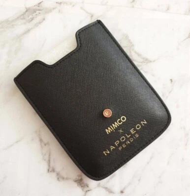 NEW Mimco x Napoleon Perdis Limited Edition Foundation Pocket Pouch Black Gold