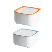 Large Cat Litter Box with Flip Lid Covered Cat Litter Bin for Easy Cleaning