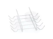 Ybmhome 10 Hook Under Shelf Mug Cup Wine Glasses Storage Rack Holder White 2226