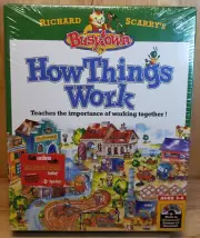 Richard Scarry's Busytown How Things Work CD-ROM New in Box Sealed