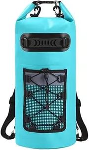 Floating Waterproof Dry Backpack 20L PVC Drifting Bag for Rafting Outdoor Kayak Fishing