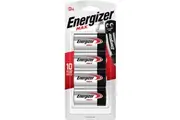 Energizer Max D Alkaline Batteries 4 Pack
