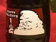Santa - Happy Holidays 1994 coke bottle