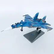 1 100 for Russia SU-33 Fighter Alloy Aircraft Model 21CM Finished Decoration Desk Collection Gift Suitable for Collections and Gifts