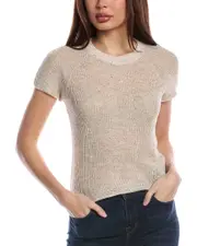 ATM Anthony Thomas Melillo Spacedyed Linen-Blend Sweater