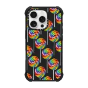 iPhone 16 Pro Ultra Impact Case MagSafe Compatible Rainbow Lollipops