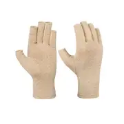 ANYGLOVES Winter Gloves Skin Color Medium Anti Arthritis Therapy And Ache Pain Joint Relief Washable Cycling Mittens For Women Men