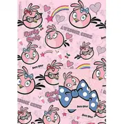 Angry Birds Stella Gift Wrap Sheets Set Pink One Size