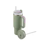 HydroQuench Insulated Tumbler With Two Lids (Agave) - 1L
