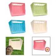 Rabbit Hay Feeder Rack Food Feeding Rack Feeding Manger Minimizing Waste for