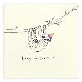 英國 Pencil Shavings 萬用卡/ Hang in There