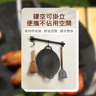 【一鍋多用! 麥飯石韓式燒烤盤38cm】 贈矽膠手套1對 韓式烤盤 烤盤 烤爐 烤肉 燒烤盤 煎烤盤 麥飯石烤