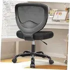 Office Chair, Comfy Desk Chair for Bedroom, Swivel Computer Desk 2077 Black