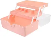 BESTYASH Elegant Makeup Organizer With Compartments Large Capacity Cosmetics Jewelry Storage Box For Makeup Brushes Lipstick Skincare And Travel
