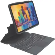 ZAGG iPad 10.9/11" Pro Keys Wireless Keyboard and Detachable Case (Charcoal)