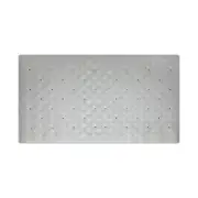 Barelli Non-Slip White Rubber Bath Mat - 40x70cm
