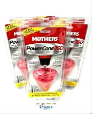 MOTHERS 05146 (6 PACK) Powercone 360 - Quick Swap Bit - Wheel Guard - Polish