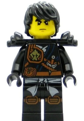 LEGO Ninjago Minifigure Cole - Knee Pads, Armor (Genuine)