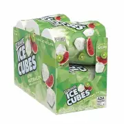 Ice Breakers Ice Cubes Kiwi Watermelon Gum X 6 Tubs
