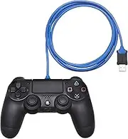 Amazon Basics PlayStation 4 Controller Charging Cable, 1.83-Meter, Blue