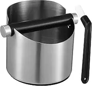 Gadpiparty 1 Set Knockout box coffee knock bucket expresso coffee espresso tamper Coffee Grounds coffee slag containers coffee making espresso grounds Stainless steel household storage tank