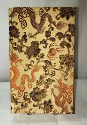 Silk Book Unique Silk Covered Journal Made in the USA in 2001 New Old Stock
