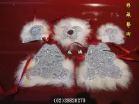 在飛比找Yahoo!奇摩拍賣優惠-士林繡莊 3寸6太子穿 手工 粒鱗 太子戰甲 神衣 神明衣 